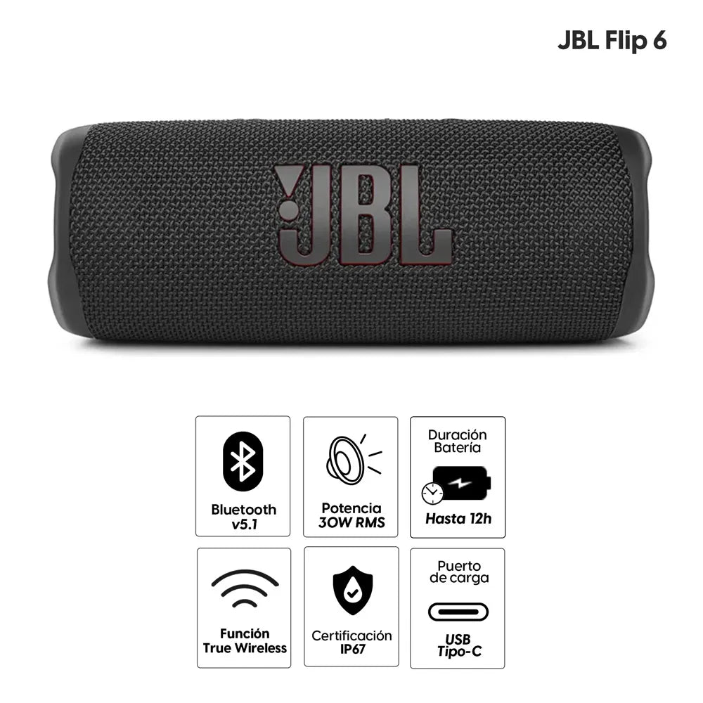 Parlante JBL Flip 6