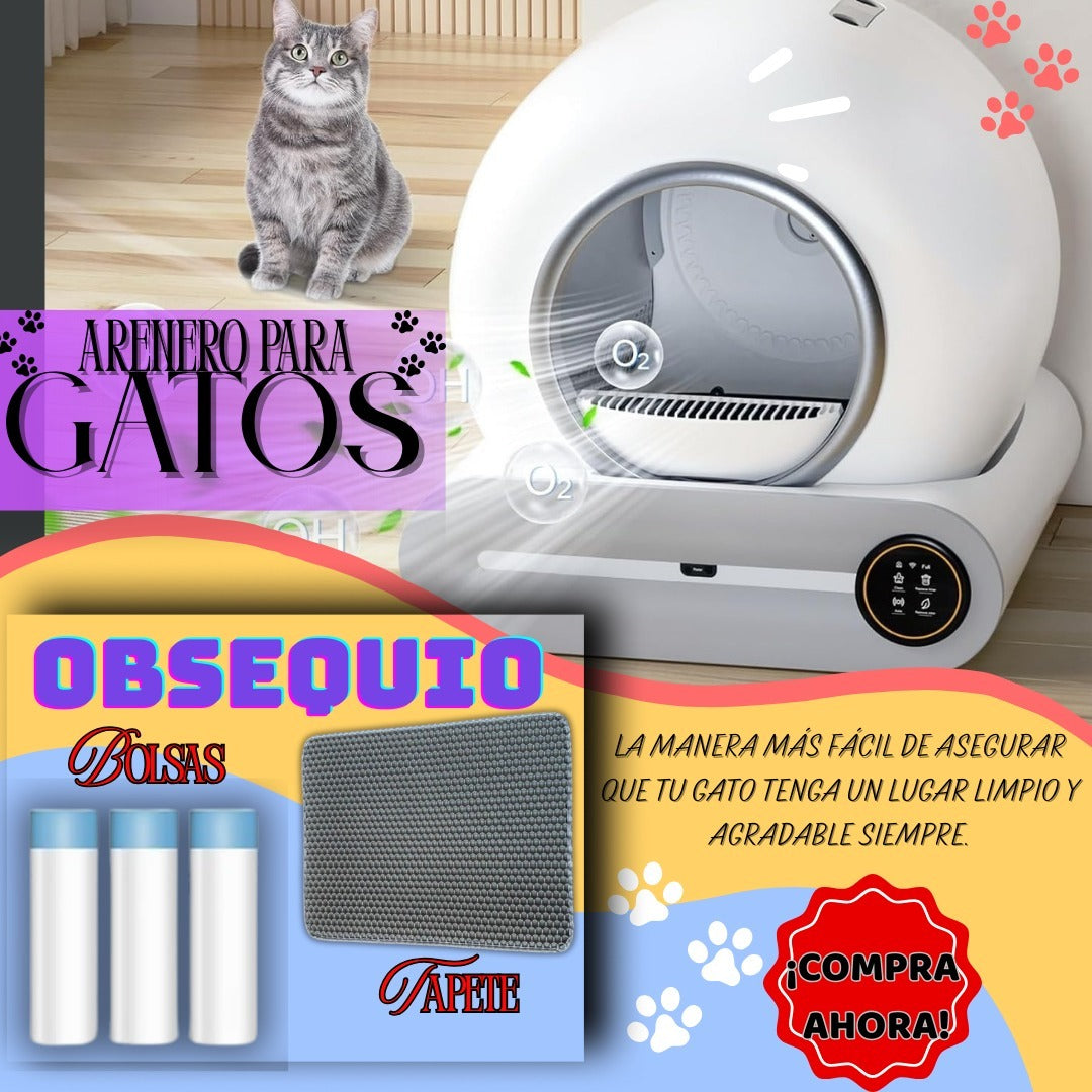 ARENERO PARA GATOS CAJA DIGITAL PREMIUM