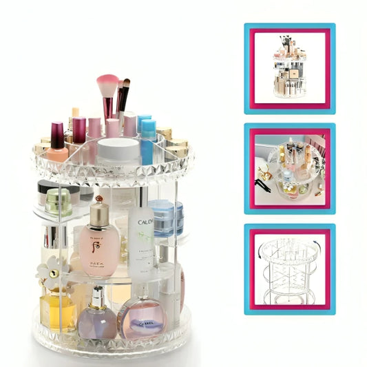 Organizador de maquillaje Giratorio 360°