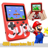 Mini Consola Sup 400 Juegos Control