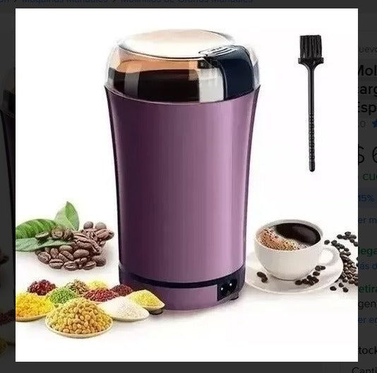 Molino De Café Eléctrico Recargable Usb