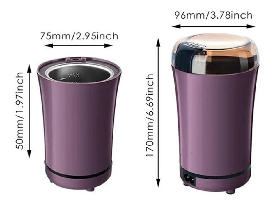 Molino De Café Eléctrico Recargable Usb
