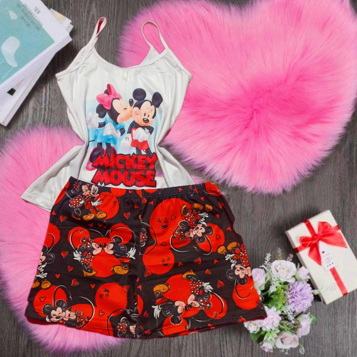 PIJAMA SHORT NEW X MEDIA DOCENA ( CADA UNA $25.000) SE ENVIAN SURTIDAS