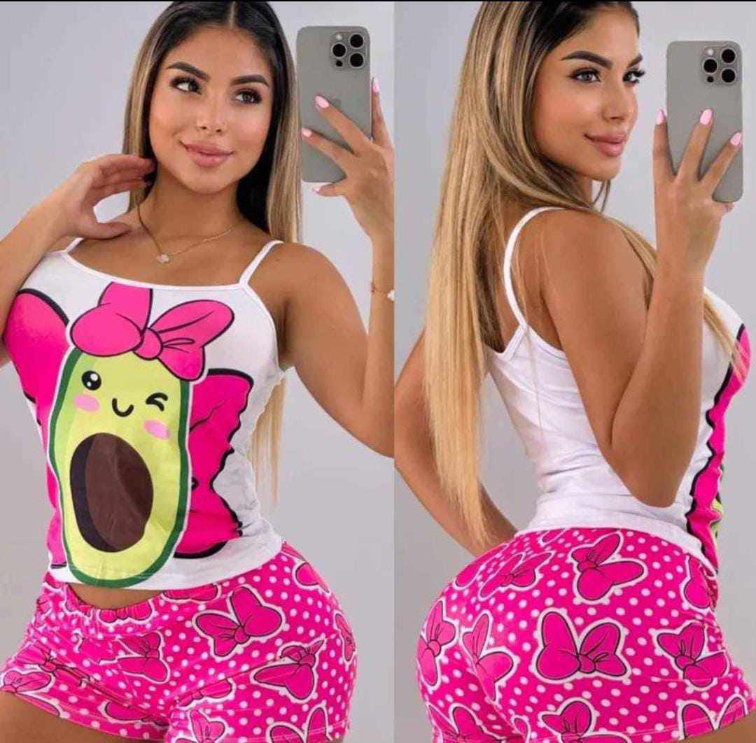 PIJAMA SHORT NEW X MEDIA DOCENA ( CADA UNA $25.000) SE ENVIAN SURTIDAS