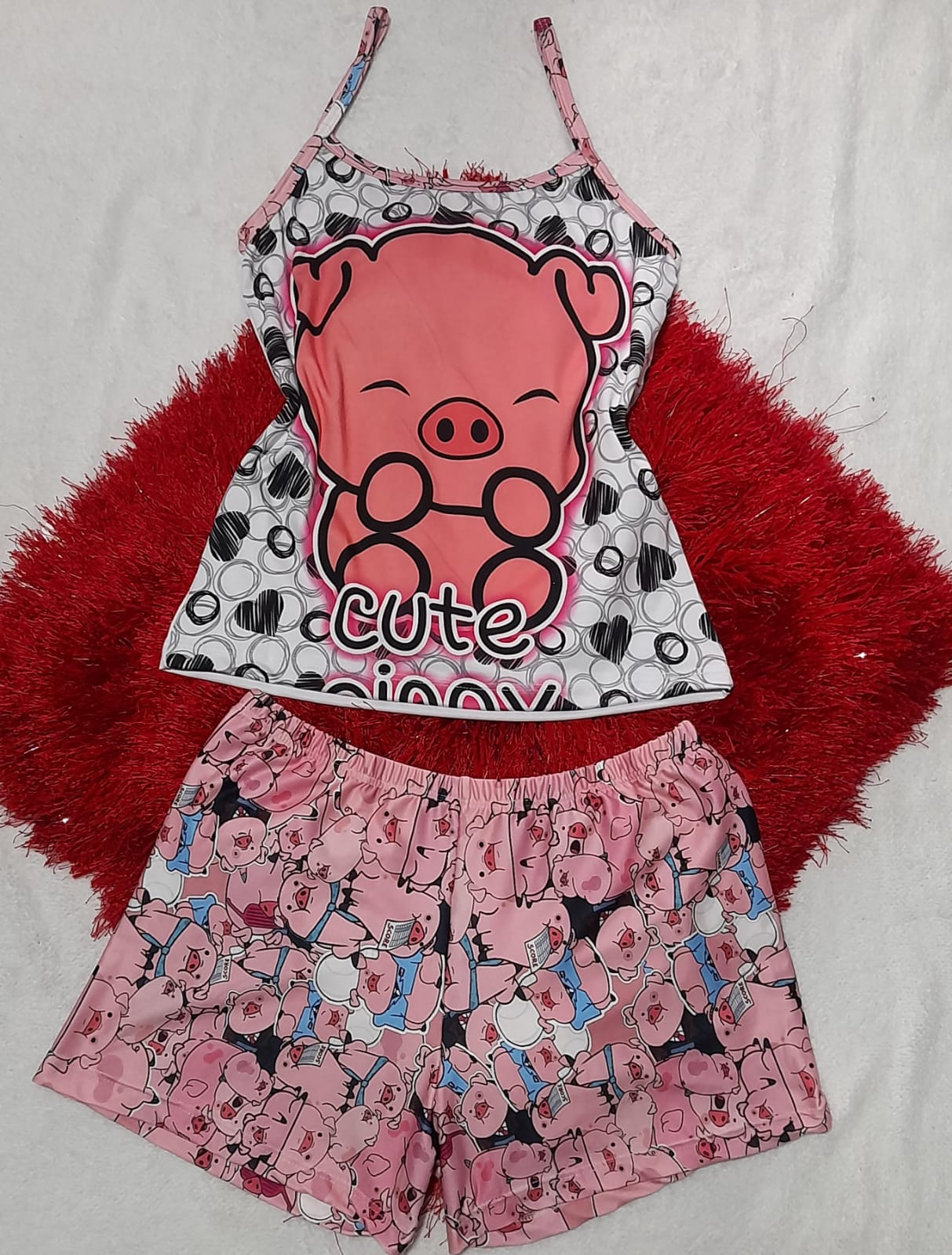 PIJAMA SHORT NEW X MEDIA DOCENA ( CADA UNA $25.000) SE ENVIAN SURTIDAS