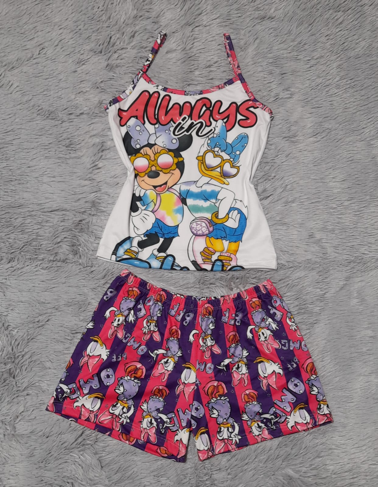 PIJAMA SHORT NEW X MEDIA DOCENA ( CADA UNA $25.000) SE ENVIAN SURTIDAS