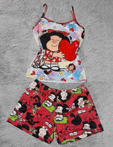 PIJAMA SHORT NEW X MEDIA DOCENA ( CADA UNA $25.000) SE ENVIAN SURTIDAS