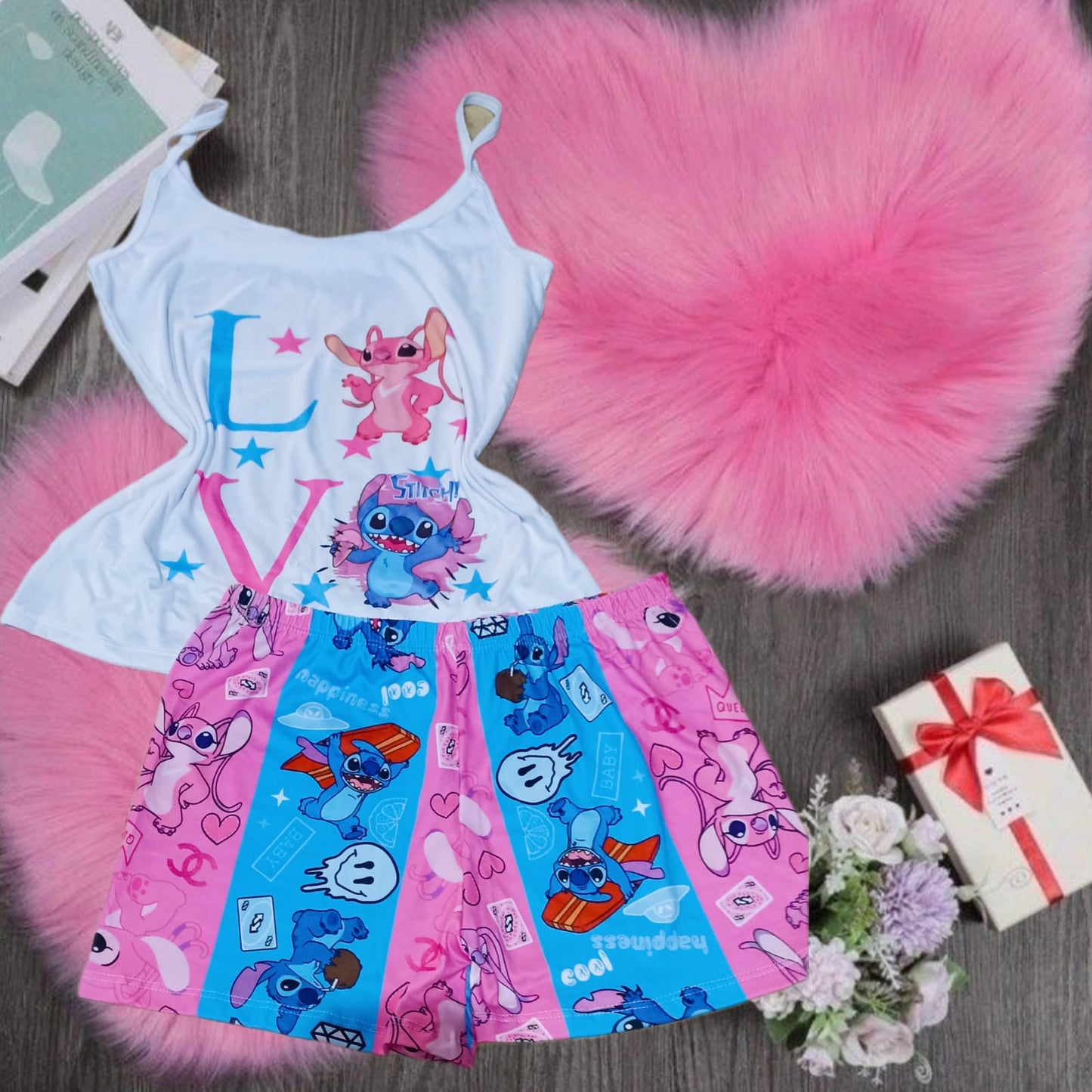 PIJAMA SHORT NEW X MEDIA DOCENA ( CADA UNA $25.000) SE ENVIAN SURTIDAS