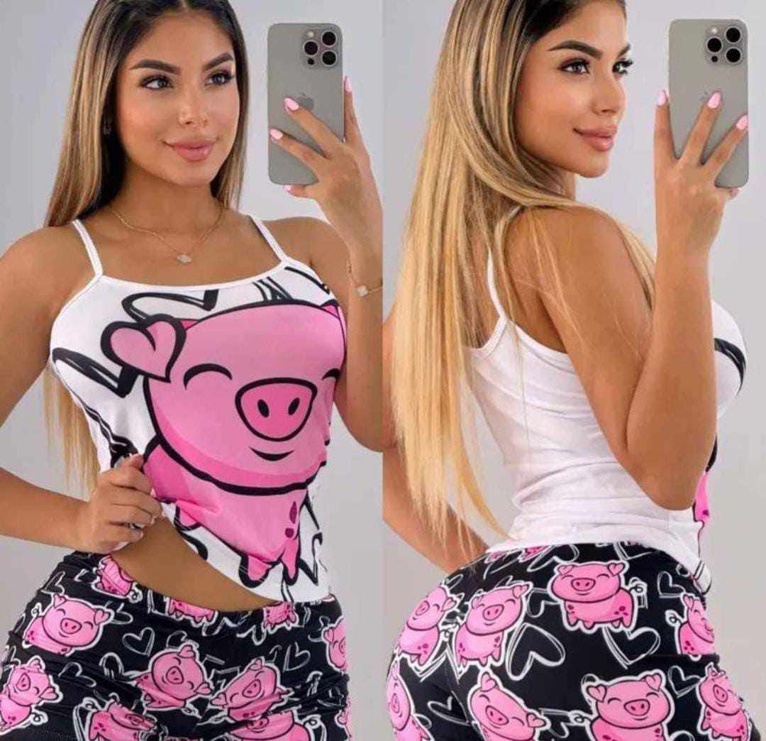 PIJAMA SHORT NEW X MEDIA DOCENA ( CADA UNA $25.000) SE ENVIAN SURTIDAS