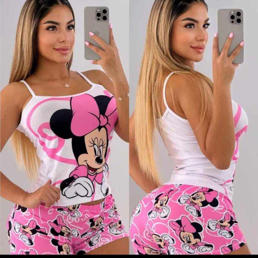 PIJAMA SHORT NEW X MEDIA DOCENA ( CADA UNA $25.000) SE ENVIAN SURTIDAS