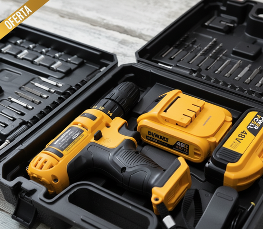 TALADRO PROFESIONAL DEWALT 2 BATERIAS 36 V CALIDAD PREMIUM