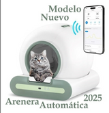 ARENERO INTELIGENTE CON WIFI PARA GATOS