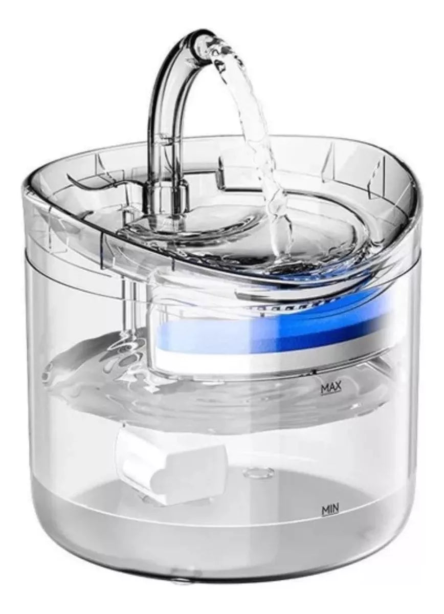 Fuente De Agua Gatos Con Sensor De Movim