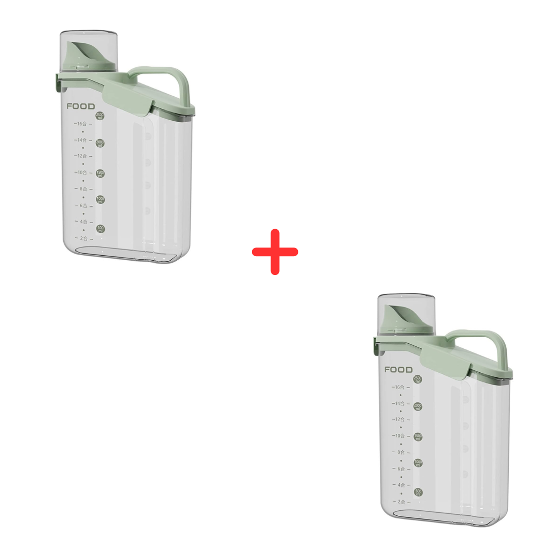 Set x 2 contenedor hermetico 2L