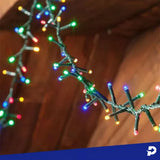 LUZ NAVIDEÑA MULTICOLOR LINEAL 100 LUCES