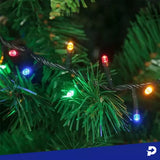 LUZ NAVIDEÑA MULTICOLOR LINEAL 100 LUCES