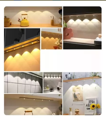 Lampara Led 80 cm  con inteligencia de sensor de movimiento